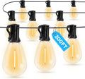 200FT Waterproof Warm White Patio String Lights