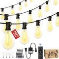 75FT Remote Dimmable Commercial Patio String Lights