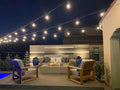 48FT Commercial Dimmable Vintage Patio String Lights