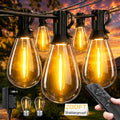 200FT Remote Dimmable Timing Outdoor Patio String Lights